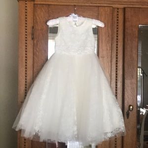 BHLDN Ivory Jessie Flower Girl Dress